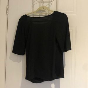 EUC Banana Republic Monogram open back top
